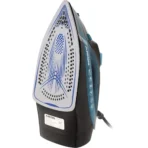 مكواة بخار اريون، 2400 وات، 100 مل، قاعدة سيراميك، AR- 619 - اسود تركواز - Image 3