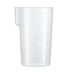 ⁦خلاط يدوي تانك مع وعاء قياس وخلط سعة 600 مل، نظام تحكم 5 سرعات + تربو، 600 وات، أبيض ، CM-6003-1 ، ضمان عامين⁩ - الصورة ⁦4⁩