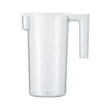 ⁦خلاط يدوي تانك مع وعاء قياس وخلط سعة 600 مل، مفرمه سعة 500 مل، مضرب خفق، نظام تحكم 6 سرعات + تربو، 1200 وات، أبيض ، CM-6004 ، ضمان عامين⁩ - الصورة ⁦5⁩