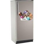 Hamburg Upright Deep Freezer, Defrost, 245 Liters, Silver - VF-2029