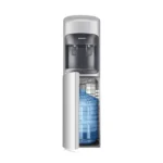 Koldair Water Dispenser, Bottom-Load, Hot and Cold Taps, Silver - Image 2