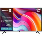 Hisense Smart TV, 32-inch, LED, HD, 32A4K - Black