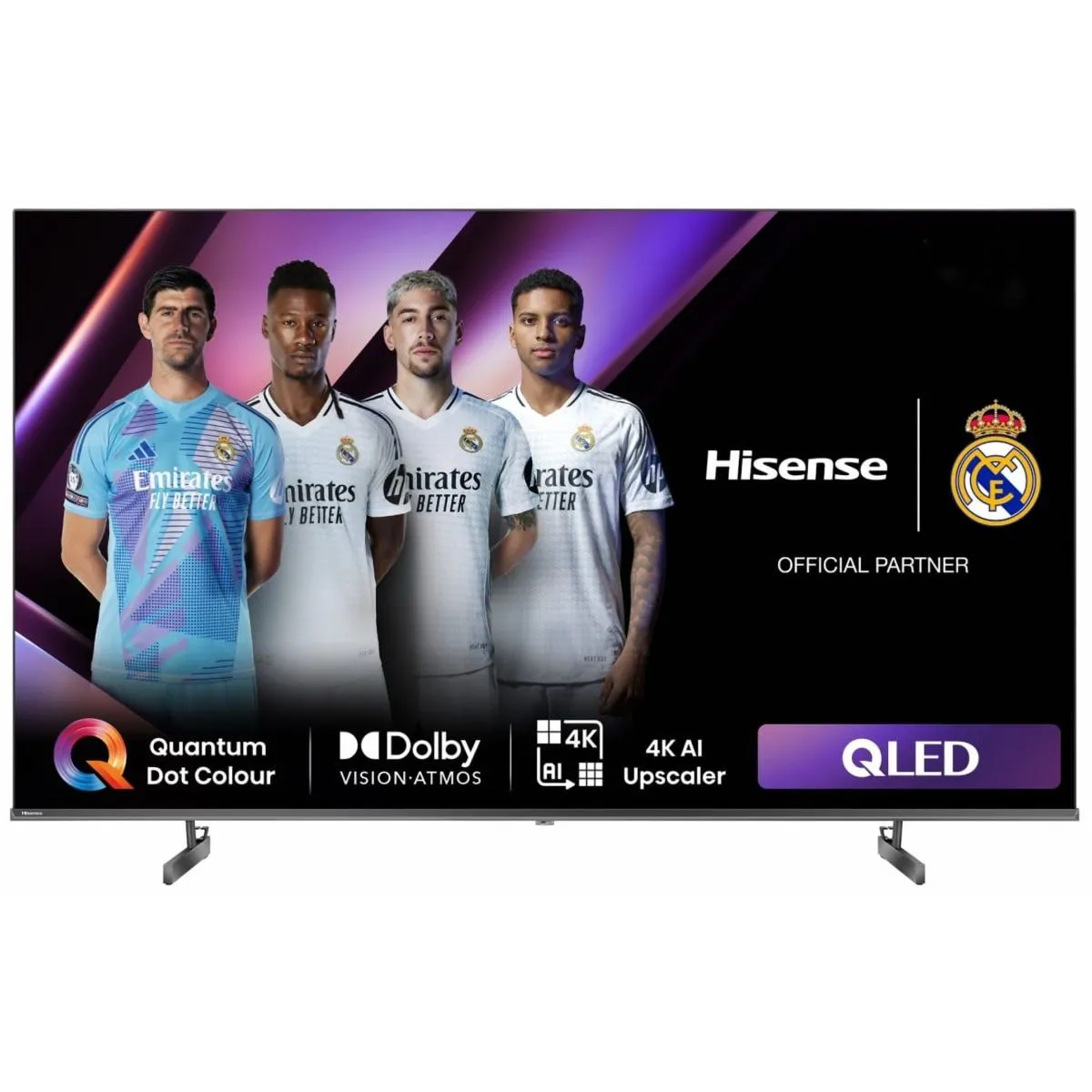 55Q6N5 Hisense 55 inch 4K Smart TV UHD 60Hz 55Q6N - Black - Image 1