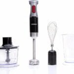 MediaTech Multifunction Hand Blender, 700ml, 1200 Watt, Black - MT-HB55