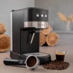 Media Tech MT-CM850 Espresso Coffee Machine, 1.2 Liter, 1100 Watt - Black Silver - Image 3