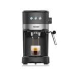 Media Tech MT-CM850 Espresso Coffee Machine, 1.2 Liter, 1100 Watt - Black Silver