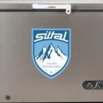 Siltal CF350, Horizontal Freezer, 350 Liters - Silver