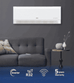 AUX QE Series Split Air Conditioner With Smart Inverter Technology And Wi-Fi, Cooling & Heating, 2.25 HP, White - AUXS18QEHIN - Image 4