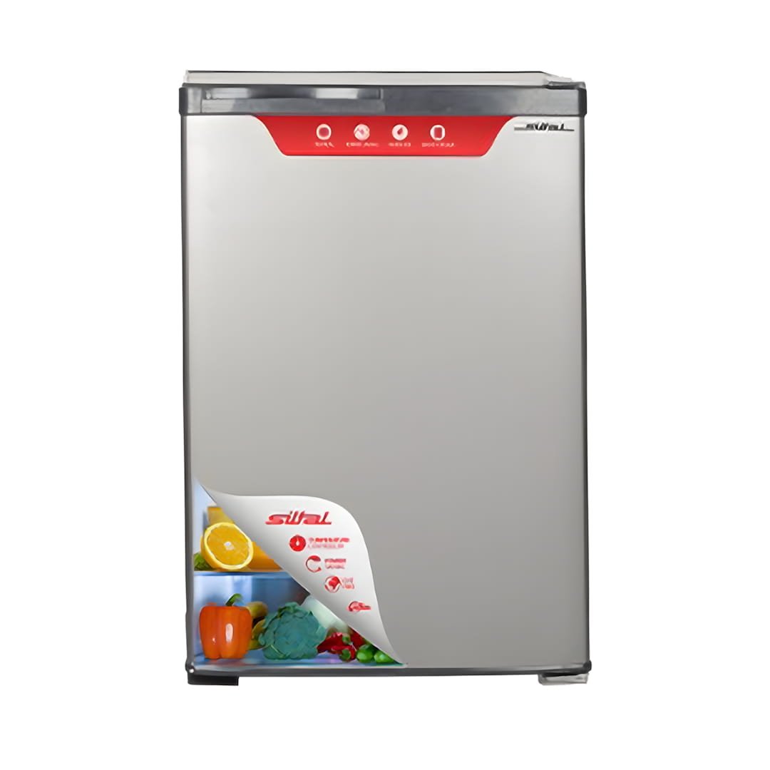 cf99387ec5bd24b3f234e00536b0fecba36d2e42_minin_upscayl_1x_upscayl_standard_4x.jpg88888888 Siltal MiniBar Refrigirator 4.5 Feet Defrost - One Door Silver FB15 - Image 1