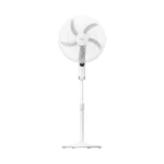 مروحة ستاند 18" بشبك معدني أبيض مع ريموت FS45-25MR-W