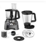 Moulinex FP8230EG Double Force Food Processor 1000 Watt - Gray