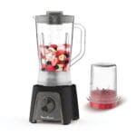 Moulinex Blendeo With Grinder, 450 Watt, 1.5 Liter, Black - LM2C3125