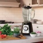 Moulinex Blendforce Blender, 800 Watt, Glass Jar 2 Liters, Grinder and Chopper - LM4358EG - Image 6