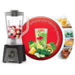 Moulinex Blendeo With Grinder, 450 Watt, 1.5 Liter, Black - LM2C3125 - Image 3