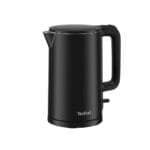 Tefal KO1408E0 Thermo Protect Electric Kettle, 1.5 Liter, 1500 Watt, Double Layer - Black