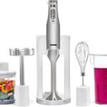 Tank Hand Blender All in One with 6 Speed Control + Turbo, 1200 Watts, Black, CM-6004B, 2 Year Warranty